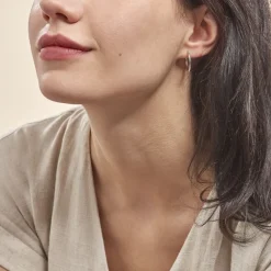 Marc Orian Créoles|Créoles Femme > Créoles Ilana Or Blanc