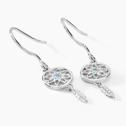 Marc Orian Créoles Argent|Bijoux Zirconium > Créoles Islene Argent Blanc Oxyde De Zirconium