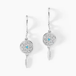 Marc Orian Créoles Argent|Bijoux Zirconium > Créoles Islene Argent Blanc Oxyde De Zirconium