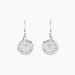 Marc Orian Créoles Argent|Bijoux Zirconium > Créoles Isra Argent Blanc Oxyde De Zirconium