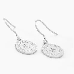 Marc Orian Créoles Argent|Bijoux Zirconium > Créoles Isra Argent Blanc Oxyde De Zirconium