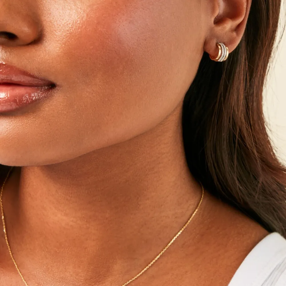 Marc Orian Créoles|Créoles Femme > Créoles Jibril Or Jaune Diamant