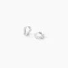 Marc Orian Créoles Argent|Bijoux Zirconium > Créoles Kaylin Argent Blanc Oxyde De Zirconium