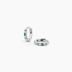 Marc Orian Créoles Argent|Bijoux Zirconium > Créoles Lauralie Argent Blanc Oxyde De Zirconium Pierre De Synthese