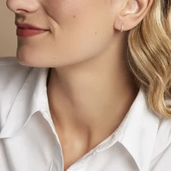 Marc Orian Bijoux Zirconium|Créoles > Créoles Lennon Or Jaune Oxyde De Zirconium