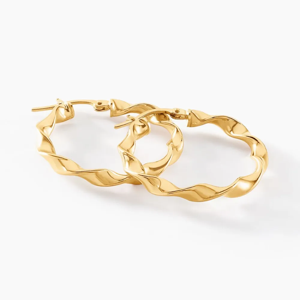Marc Orian Créoles|Créoles Femme > Créoles Lexus Or Jaune