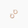 Marc Orian Créoles Argent|Créoles > Créoles Maia Argent Rose