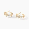 Marc Orian Bijoux Zirconium|Créoles > Créoles Majestueuse Or Jaune Oxyde De Zirconium