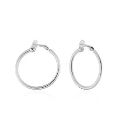 Marc Orian Créoles Argent|Créoles > Créoles Maxa Argent Blanc
