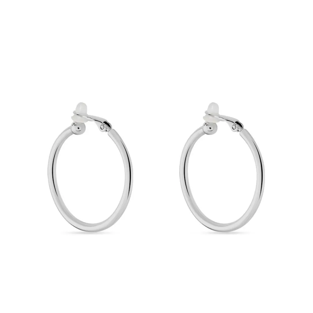 Marc Orian Créoles Argent|Créoles > Créoles Maxa Argent Blanc