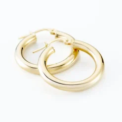 Marc Orian Créoles|Créoles Femme > Créoles Or Jaune Rond