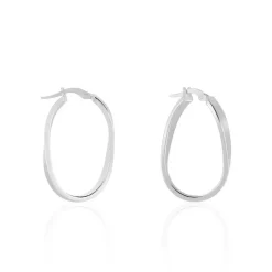 Créoles Silla Or Blanc