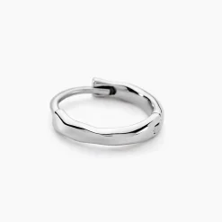 Marc Orian Créoles Argent|Créoles > Créole Sylas Argent Blanc