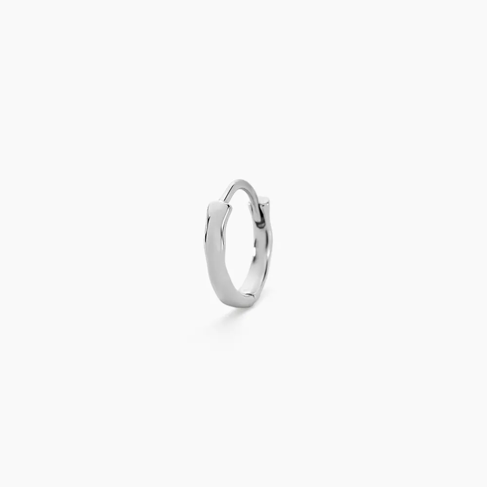 Marc Orian Créoles Argent|Créoles > Créole Sylas Argent Blanc