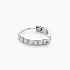 Marc Orian Créoles Argent|Créoles > Créole Sylas Argent Blanc