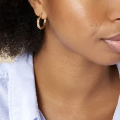 Marc Orian Créoles|Créoles Femme > Créoles Yori Or Jaune