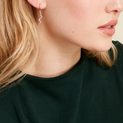 Marc Orian Créoles Argent|Créoles > Créoles Yoshie Argent Blanc