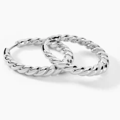 Marc Orian Créoles Argent|Créoles > Créoles Ysanne Argent Blanc
