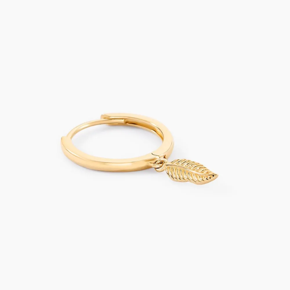 Marc Orian Créoles|Bijoux Homme > Créole Unitaire Caitrìona Or Jaune