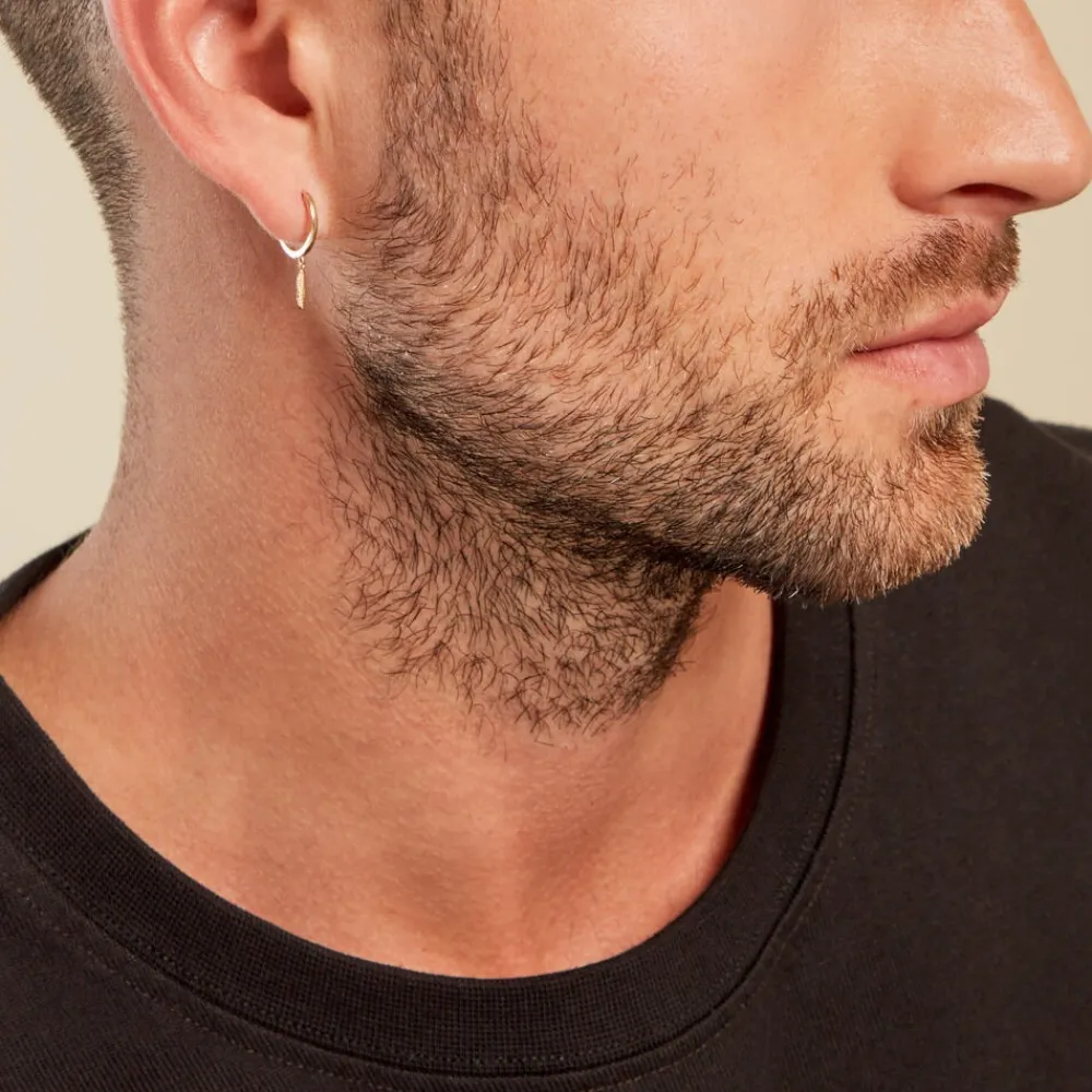 Marc Orian Créoles|Bijoux Homme > Créole Unitaire Caitrìona Or Jaune