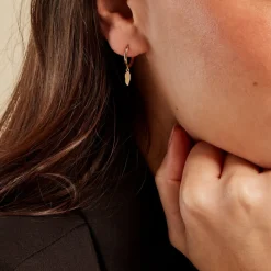 Marc Orian Créoles|Bijoux Homme > Créole Unitaire Caitrìona Or Jaune