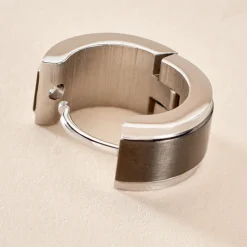 Marc Orian Créoles|Bijoux Homme > Créole Unitaire Odi Acier Argenté