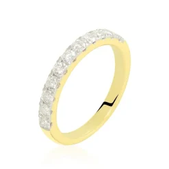 Marc Orian Bagues|Alliances > Demi Alliance Pristina Or Jaune Diamant Synthétique