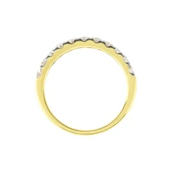 Marc Orian Bagues|Alliances > Demi Alliance Pristina Or Jaune Diamant Synthétique