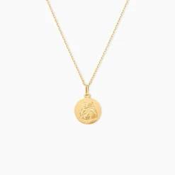 Medaille Or Jaune Saint Antoine De Padoue