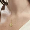 Marc Orian Pendentifs|Pendentifs Personnalisés > Medaille Or Jaune Vierge A L'enfant