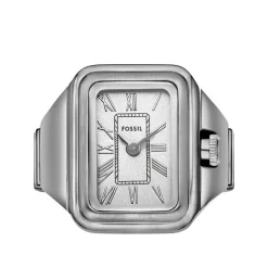 Montre Bague Fossil Raquel Watch Ring Argenté