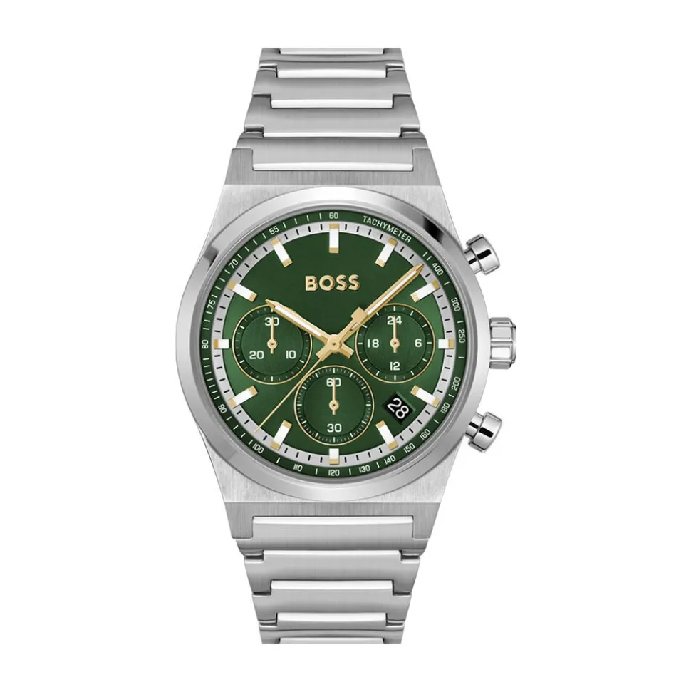 Montre Boss Candor Chrono Vert