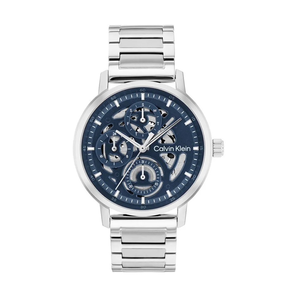 Montre Calvin Klein Gauge Multifonctions Bleu