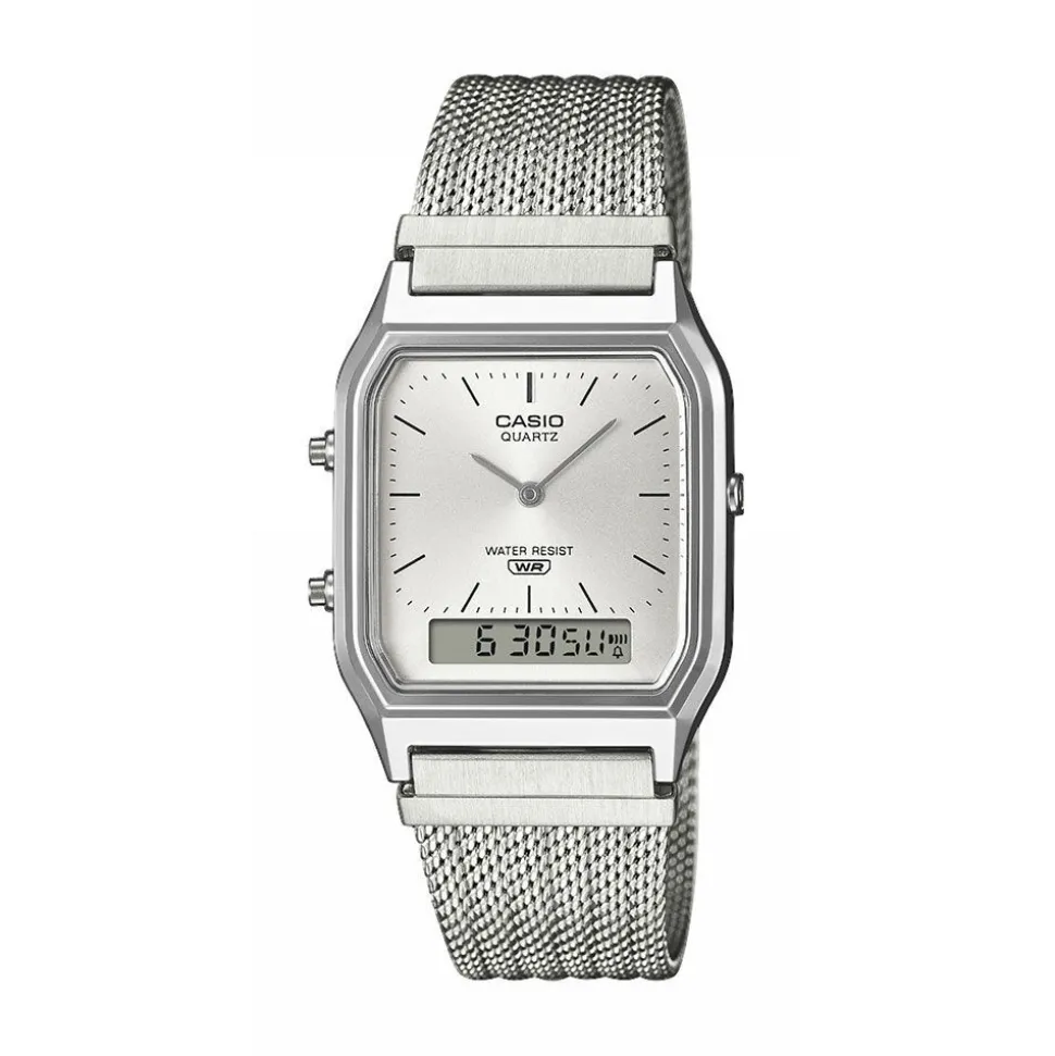 Montre Casio Collection Aq230 Argenté