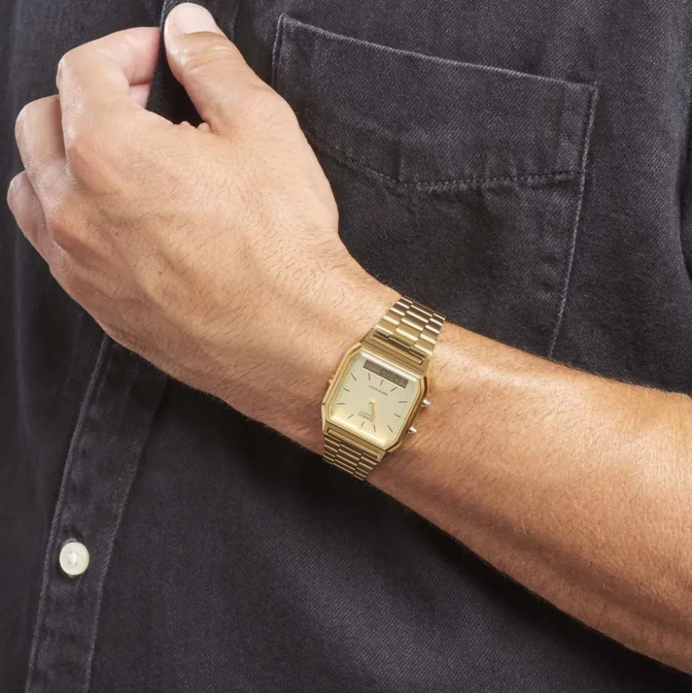 Montre Casio Collection Vintage Champagne