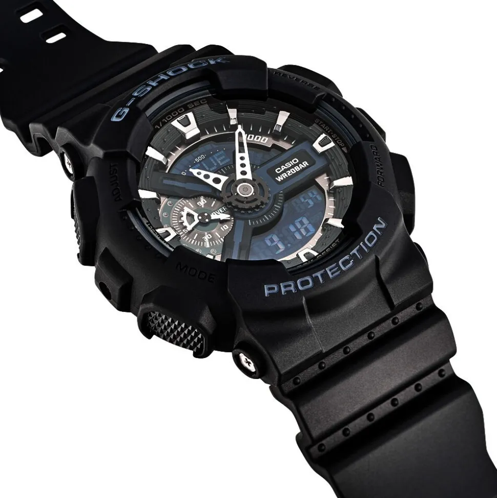 Montre Casio G-shock Black & White Noir
