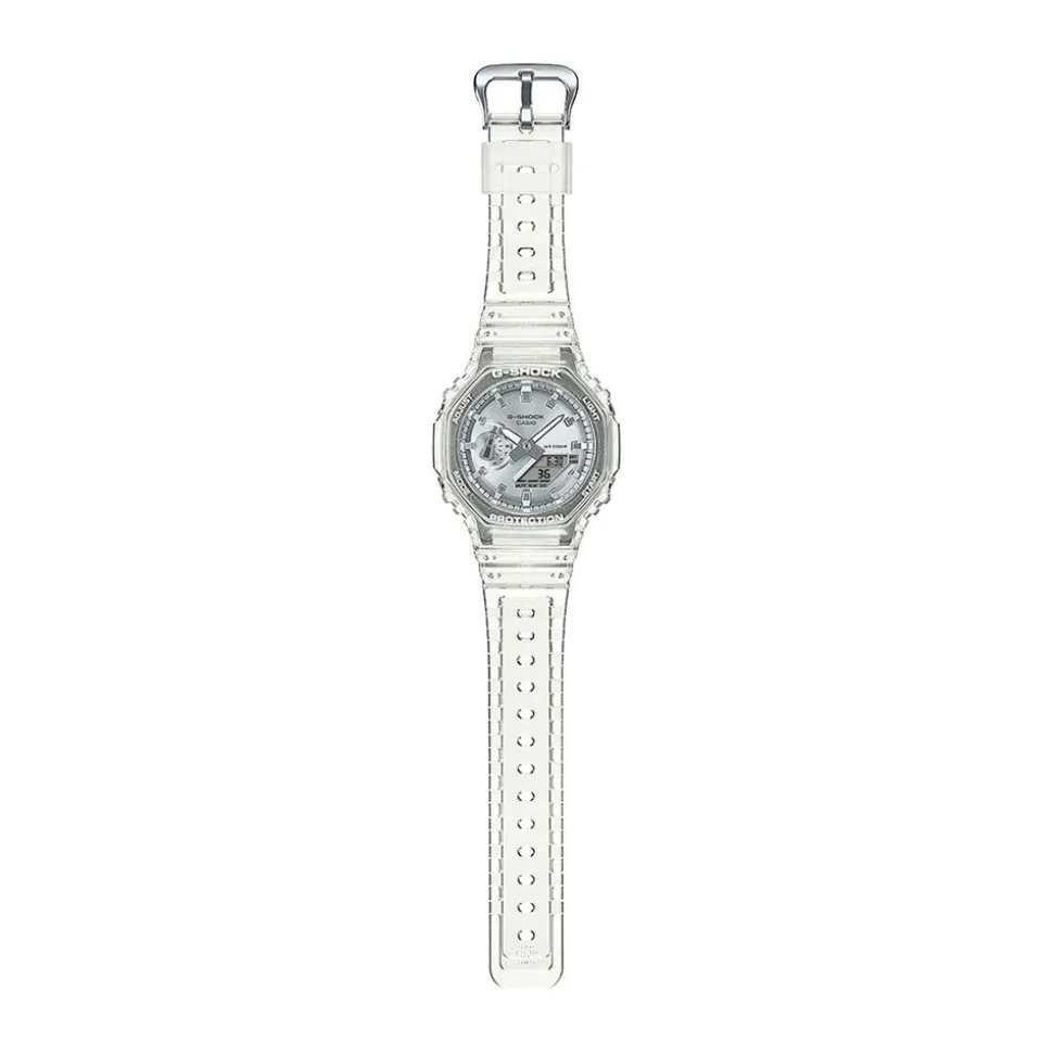 Montre Casio G-shock Ga2100 Argenté