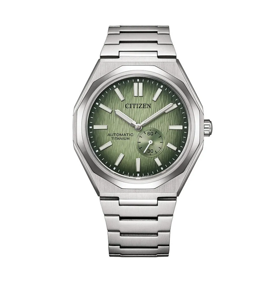 Montre Citizen Super Titanium Mechanical Zenshin Vert