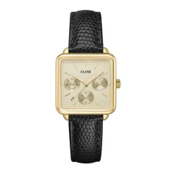 Montre Cluse La Tétragone Multifunction Doré