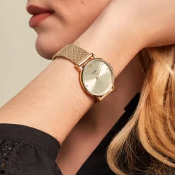 Montre Cluse Minuit Champagne