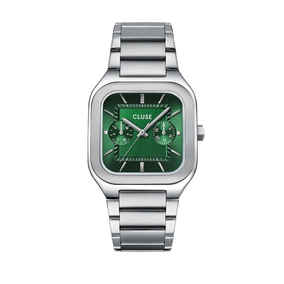 Montre Cluse Quadrus Multifonction Vert