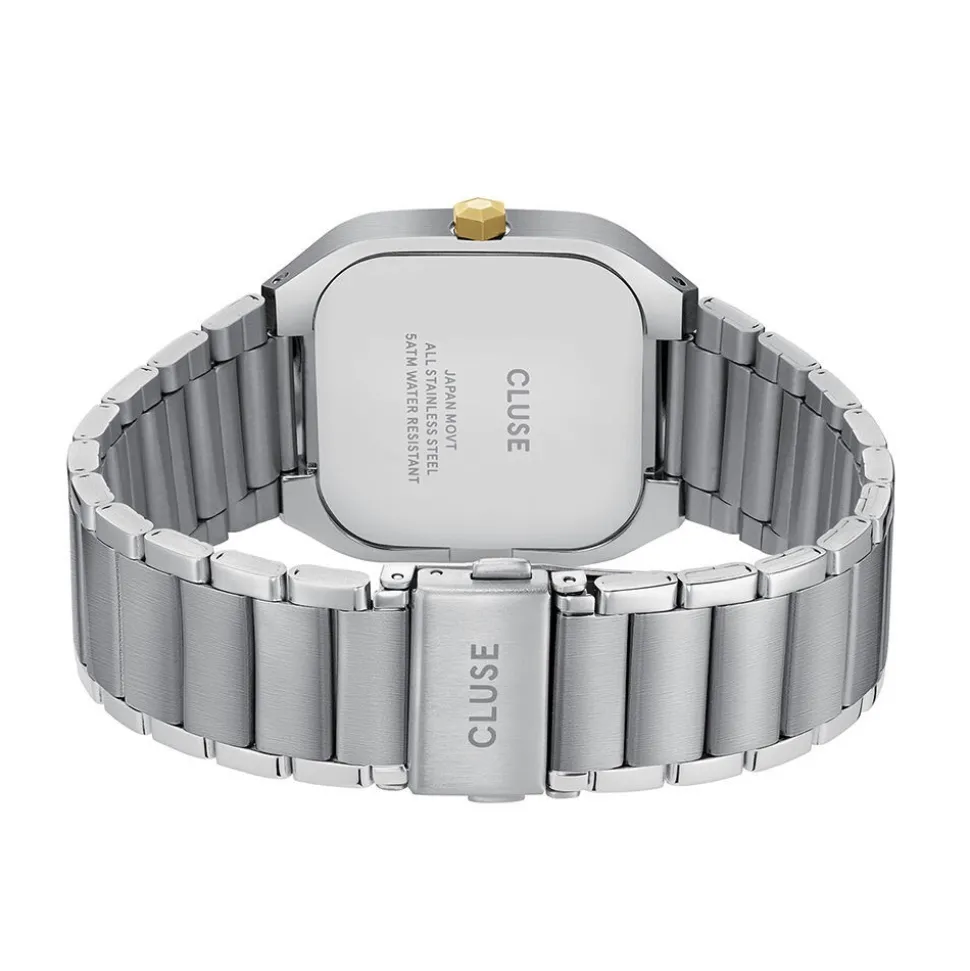 Montre Cluse Quadrus Multifonction Argenté