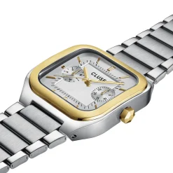 Montre Cluse Quadrus Multifonction Argenté