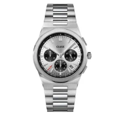 Montre Cluse Vigoureux Chrono Argenté