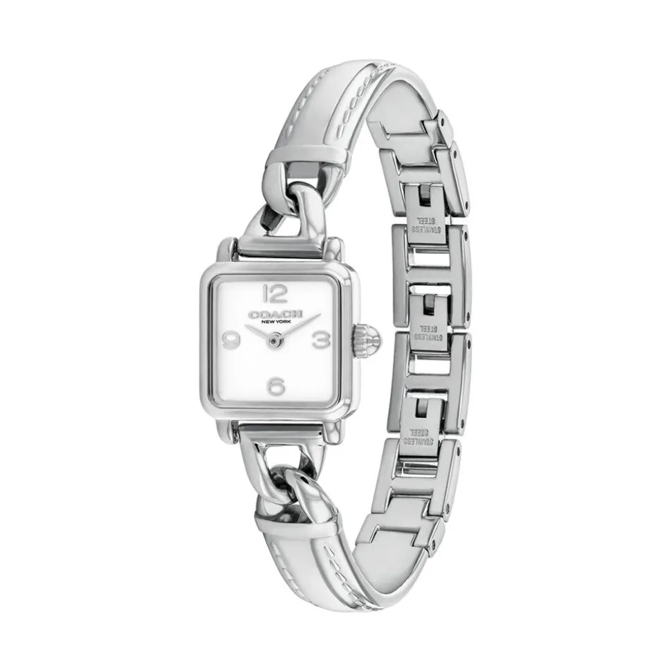 Montre Coach Cass Argenté