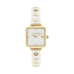 Montre Coach Cass Blanc