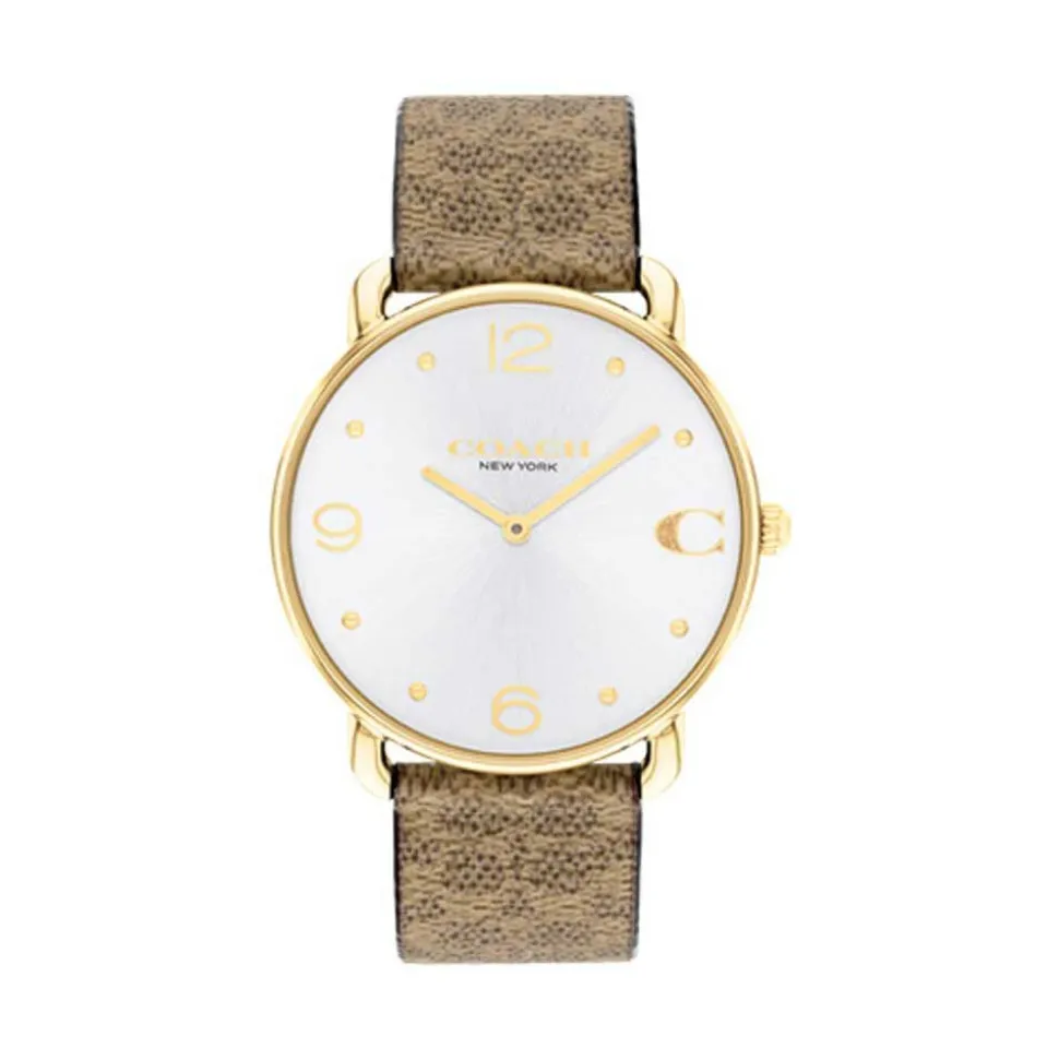 Montre Coach Elliot Argenté