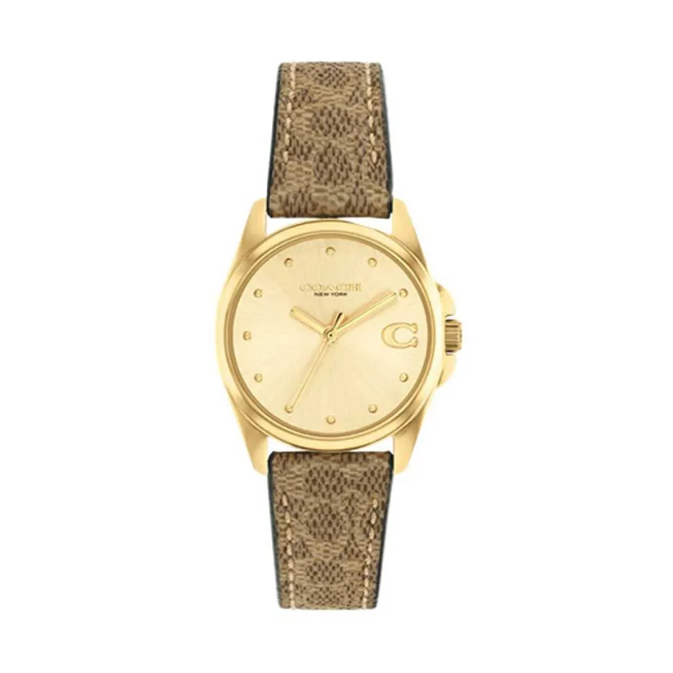 Montre Coach Greyson Doré