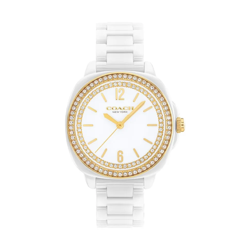 Montre Coach Kitt Blanc