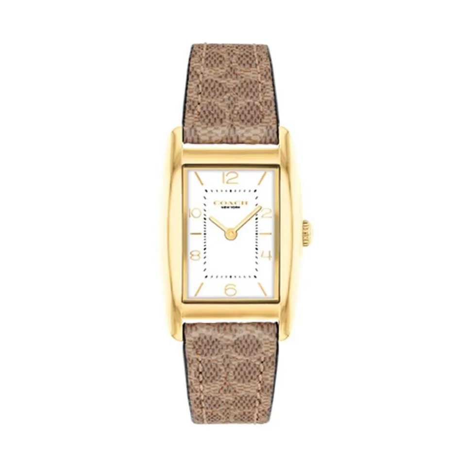 Montre Coach Reese Blanc